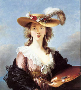 Elisabeth Louise Vigiée-Le Brun, autoportrait (détail), National Gallery, London